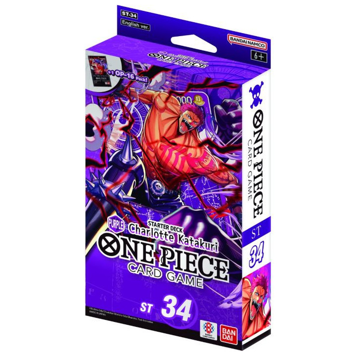 One Piece Card Game - ST-34 - Charlotte Katakuri Viola - Starter Deck - Inglese