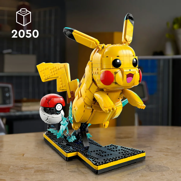 Lego pokémon 72152 pikachu e poké ball