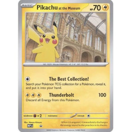 Pokemon Pikachu at the Museum Promo Jumbo Oversized Card Sealed