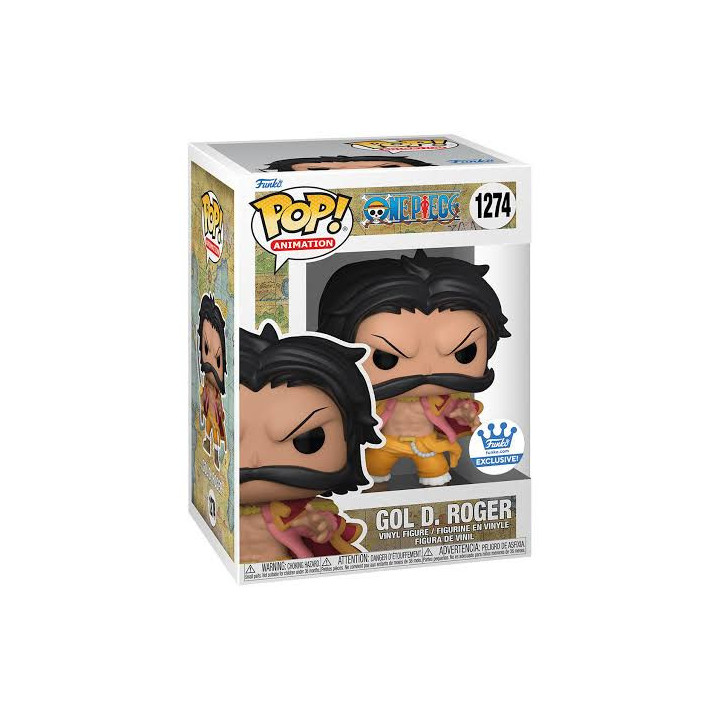 Funko Pop! One Piece 1274 - Statuina GOL D. Roger Special Edition, 10 cm, multicolore