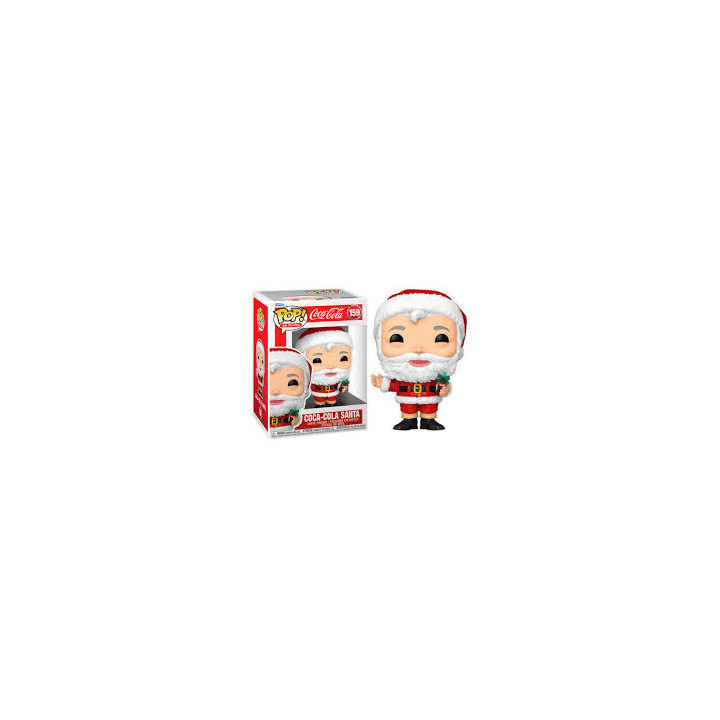Funko Pop Icons Coca Cola - Cocacola Santa Claus (159) Babbo Natale Vinyl Figure