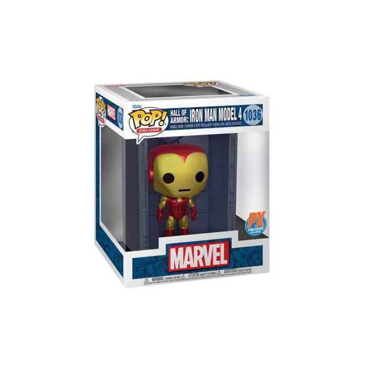 FUNKO POP MARVEL HALL OF ARMOR PX - IRON MAN MODEL 4