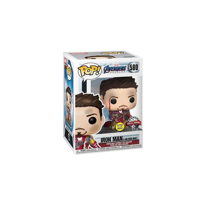 Avengers: Endgame POP! Movies Vinyl Figure I Am Iron Man