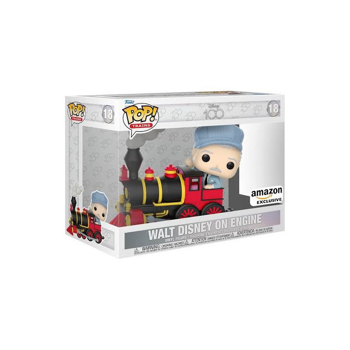 Funko Pop! Train: Disney 100 Walt Disney on Engine #18