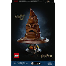 LEGO Harry Potter Cappello Parlante di Hogwarts con Stemma delle Case e 31 Suoni