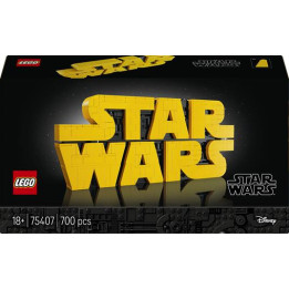 LEGO Star Wars Logo in Mattoncini