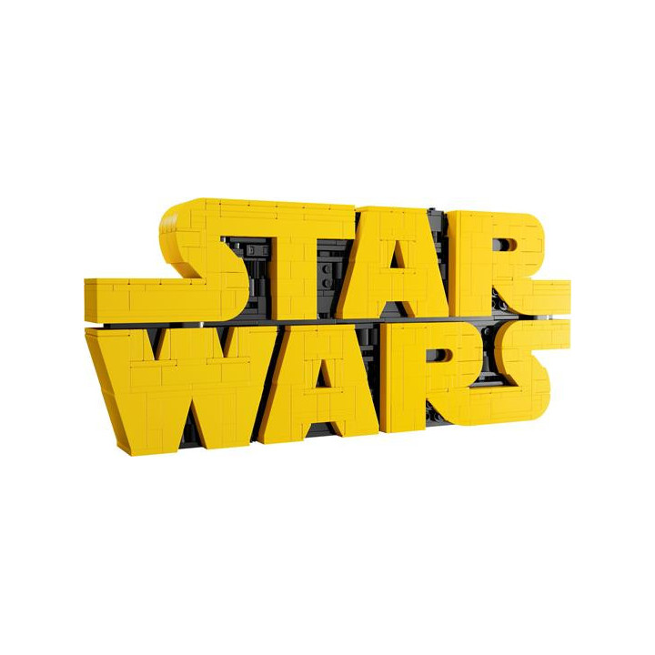 LEGO Star Wars Logo in Mattoncini