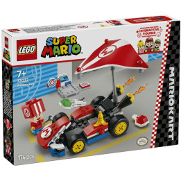LEGO Super Mario 72032 Mario Kart : Kart Standard, Macchina Giocattolo con Toad, Giochi per Bambini 7+ Nintendo da Collezione