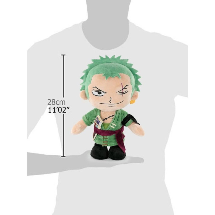 ONE PIECE ZORO 30CM PELUCHE FIGURE