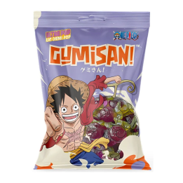 One Piece Ultra Pop Gumisan Luffy Gummy Candies, caramelle gommose al gusto d'uva