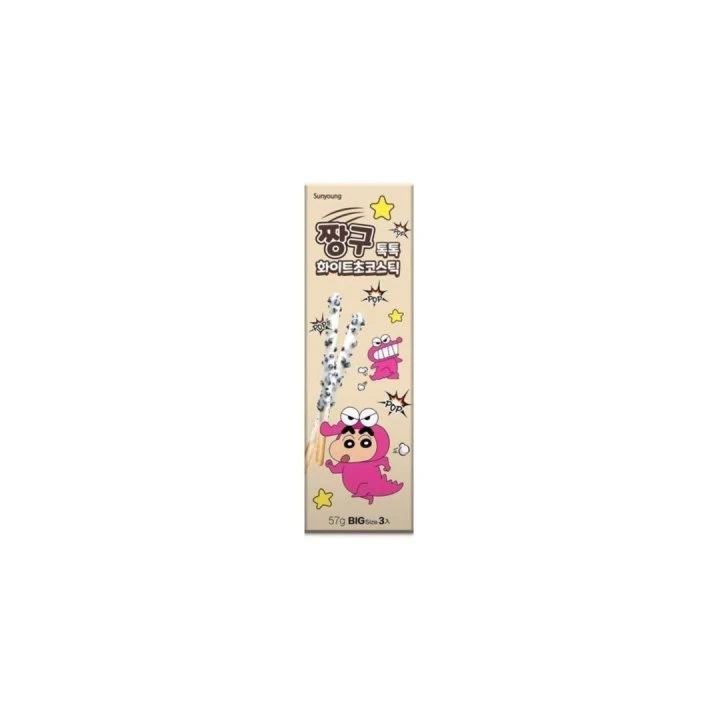 Popping Candy BASTONCINI SCOPPIETTANTI CON CIOCCOLATO BIANCO DI SHIN CHAN