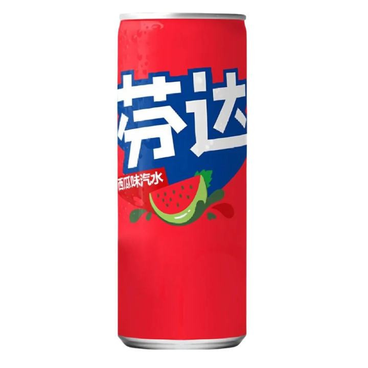 Fanta Watermelon, bevanda gassata al gusto di anguria da 330ml