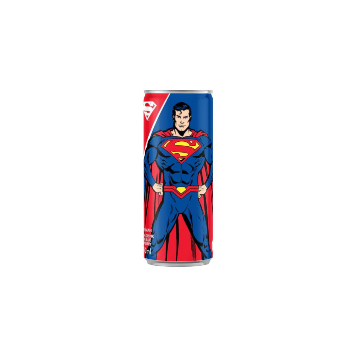 Superman Sour Blue Raspberry 250 Ml