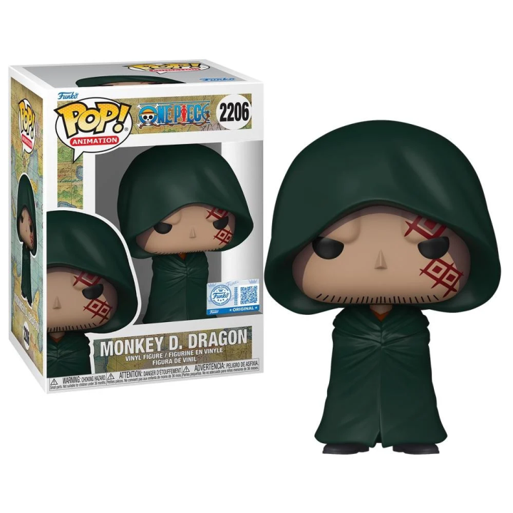 ONE PIECE - POP Animation N° 2206 - Monkey D. Dragon With Chase