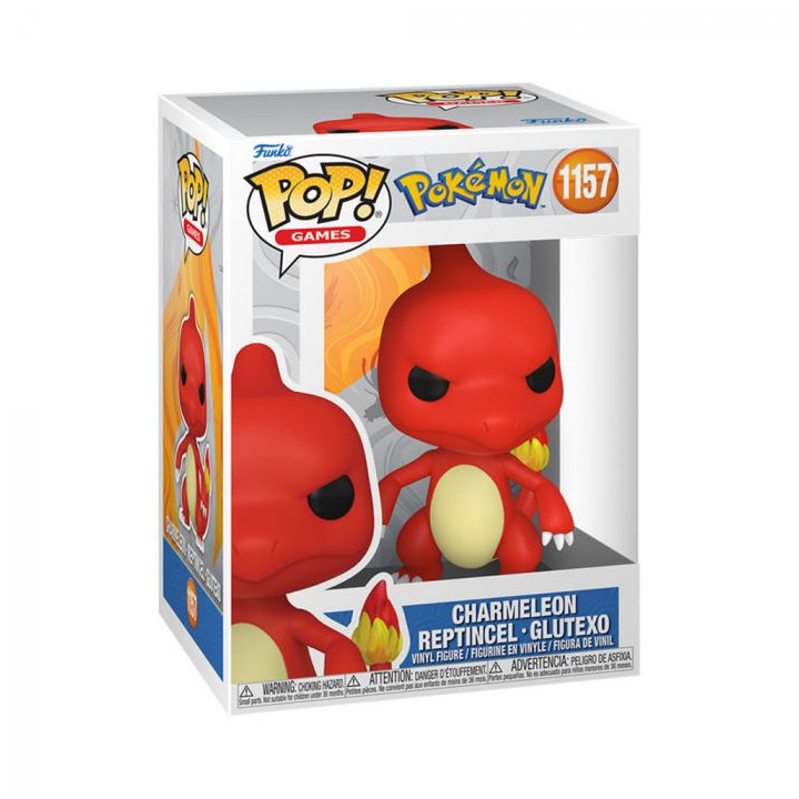 Funko Pop Games 1157 Pokemon Charmeleon Vinyl Figure