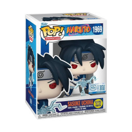 Funko Pop! Animazione: Naruto Shippuden - Sasuke Uchiha Entertainment Earth Special Glow in The Dark Esclusivo # 1969