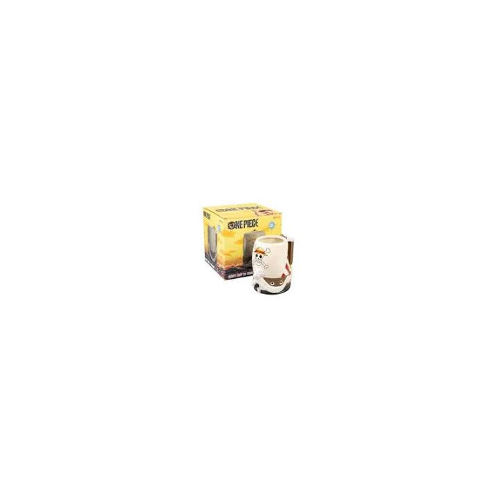 ONE PIECE GOING MERRY TANKARD BOCCALE IN RESINA
