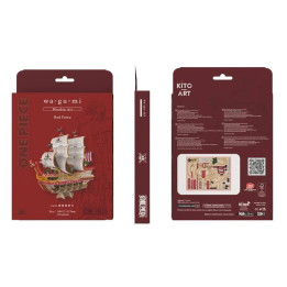 One Piece Red Force Wood Model Kit