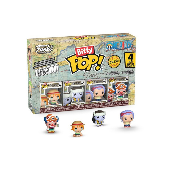 Funko Bitty POP!: One Piece - Nami 4-Pack