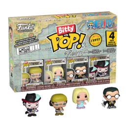 FUNKO BITTY POP USOPP ONE PIECE VINYL FIGURE 4 PEZZI
