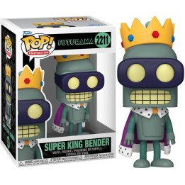 Futurama Funko POP! Animation Vinyl Figure Super King Bender 9 cm #2211 - Funko POP!