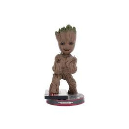 Marvel: Smiley Toddler Groot Cable Guys Controller and Phone Stand