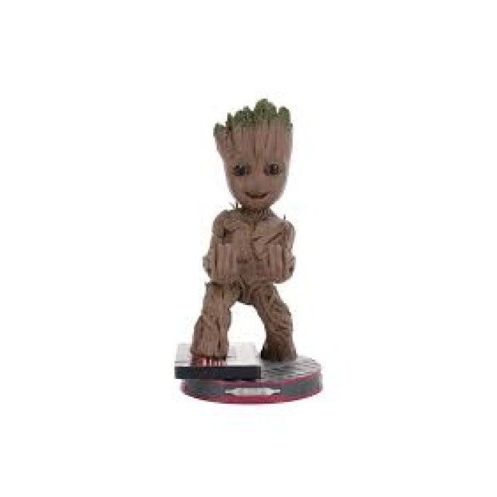 Marvel: Smiley Toddler Groot Cable Guys Controller and Phone Stand