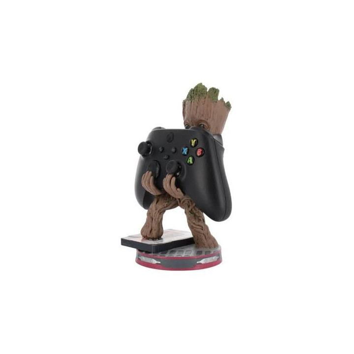 Marvel: Smiley Toddler Groot Cable Guys Controller and Phone Stand
