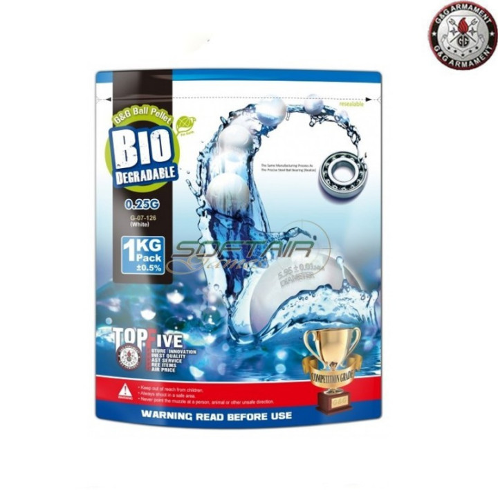 Pallini Bio Natural 0.25gr White G&g