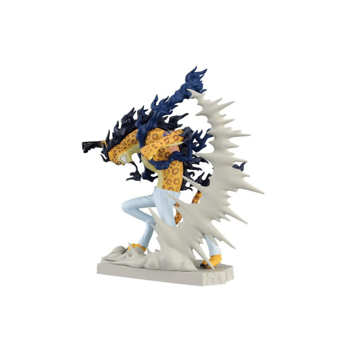 One Piece Senkozekkei Rob Lucci Figura 10cm Banpresto