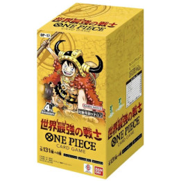 One Piece JPN World's Strongest Warriors OP-17 Box 24 Buste + Promo