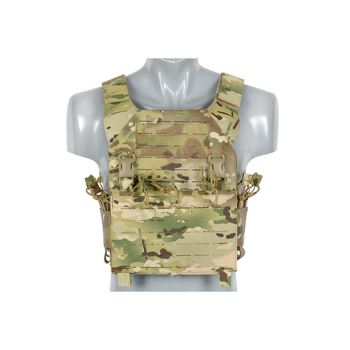 Laser-Cut “Buckle Up" Recon Plate Carrier with AR15/AK Magazine Pouch