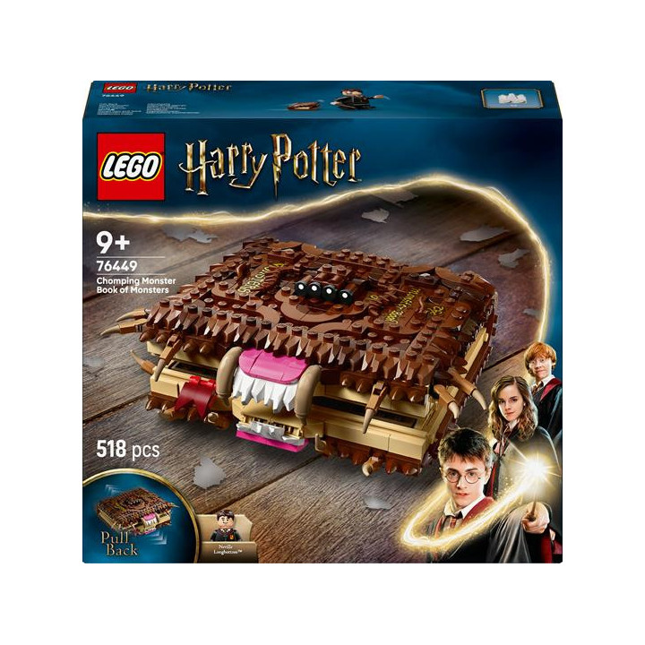 LEGO Harry Potter (76449). Il Libro Mostro dei mostri azzannante