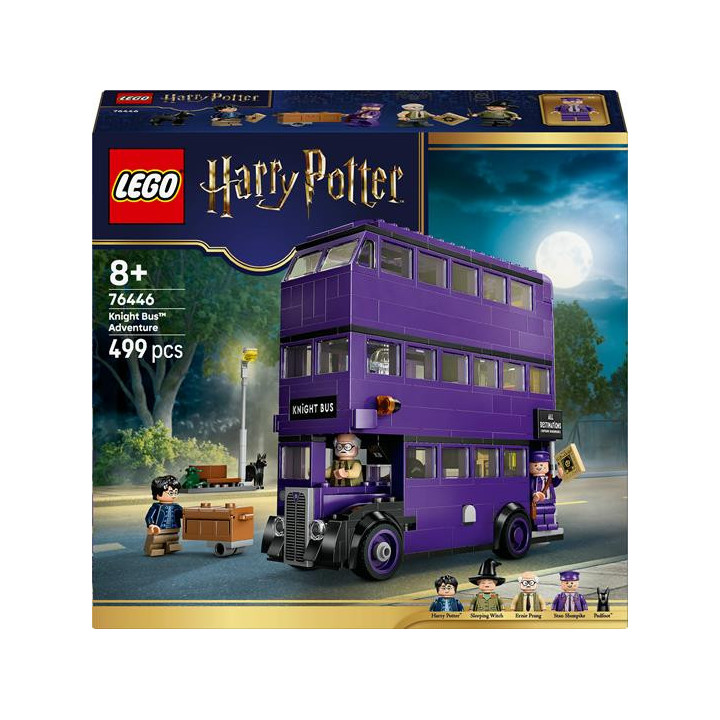 LEGO Harry Potter (76446). Avventura su Nottetempo con 5 Minifigure