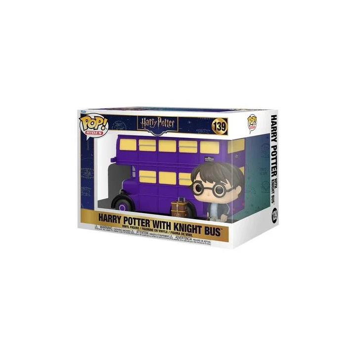 HARRY POTTER - POP Ride Super Deluxe N° 139 - Harry with Knight Bus