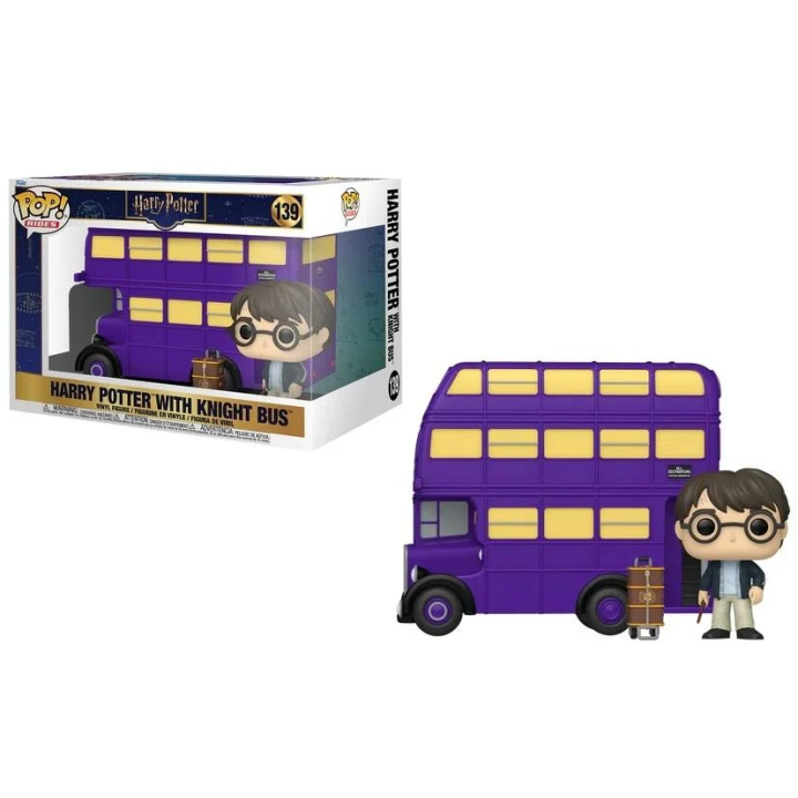 HARRY POTTER - POP Ride Super Deluxe N° 139 - Harry with Knight Bus