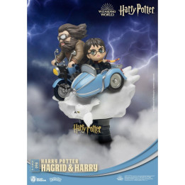 Hagrid & Harry diorama D-Stage Figura Harry Potter Nuova versione - 15 cm