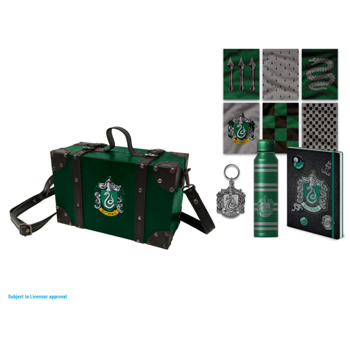 Harry Potter Premium Regalo Set Colorful Crest Serpeverde Pyramid International