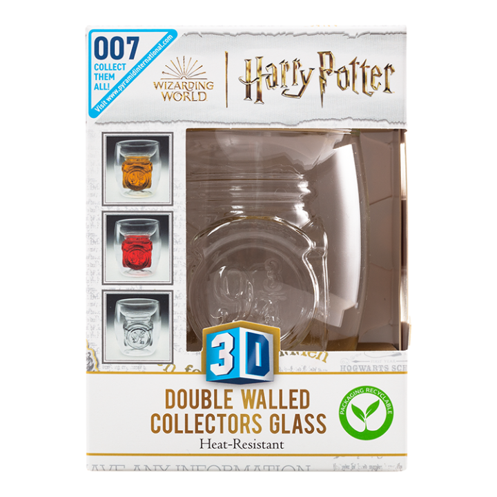 Harry Potter 3D Glass 9 3/4 Pyramid International