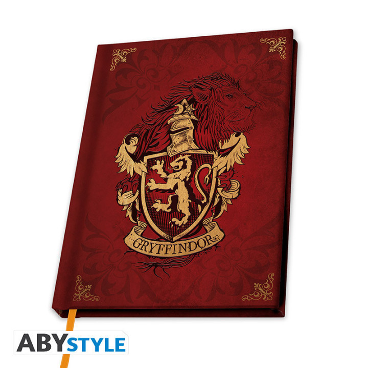 HARRY POTTER - Notebook A5 Gryffindor