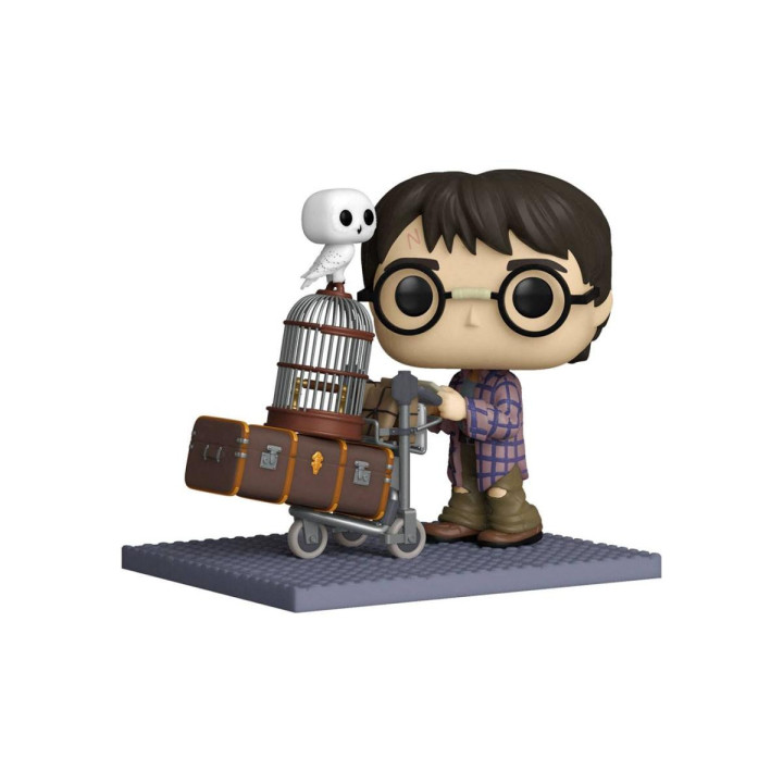 Harry Potter Funko POP Film Vinile Figura Harry che Spinge il Carrello 15 Cm