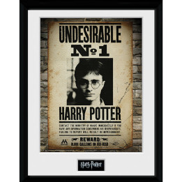 HARRY POTTER - Framed print "Undesirable No 1" (30x40)