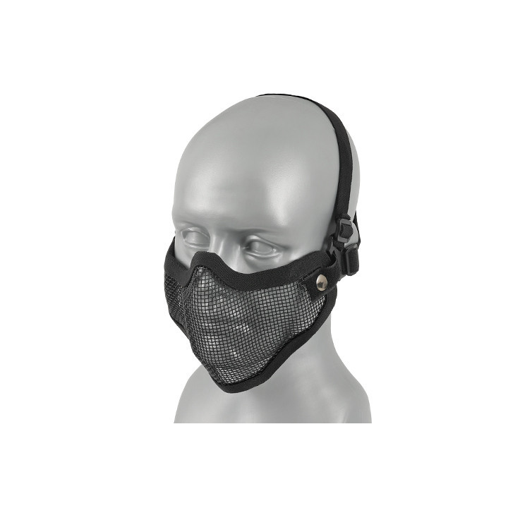 MASCHERA IN RETE D'ACCIAIO