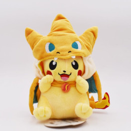 Peluche Pikachu | Travestito da Charizard