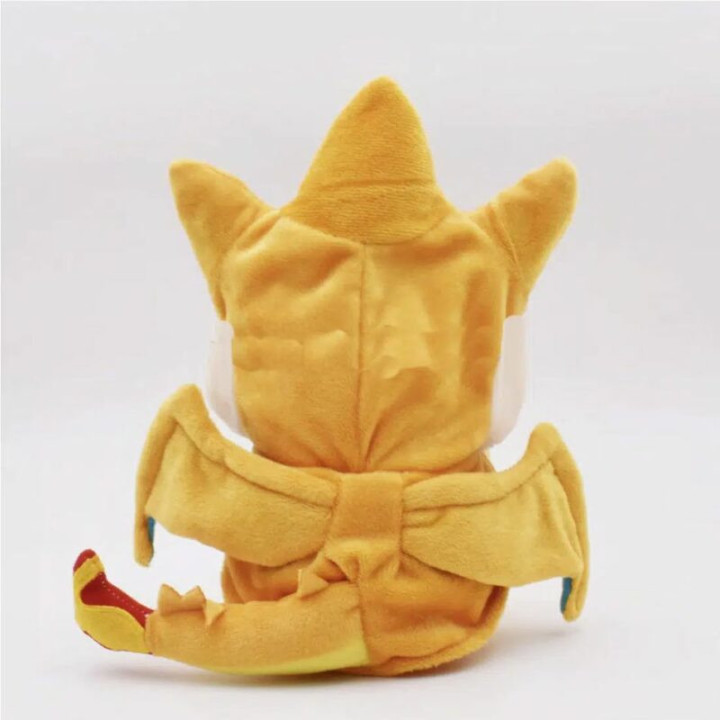 Peluche Pikachu | Travestito da Charizard