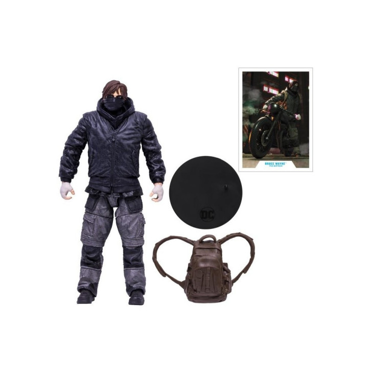 DC MULTIVERSE "THE BATMAN" - BRUCE WAYNE DRIFTER ACTION FIGURE