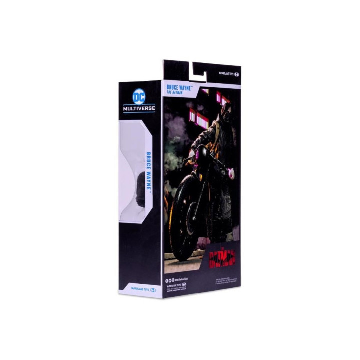 DC MULTIVERSE "THE BATMAN" - BRUCE WAYNE DRIFTER ACTION FIGURE