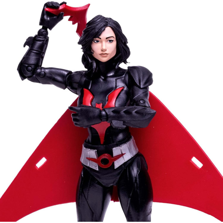 McFarlane TM15752 DC Multiverse 7 Inch Collectible Figure-Batwoman Unmasked (Batman Beyond), Multicolore