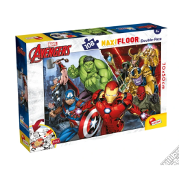 Marvel: Lisciani - Puzzle Doubleface Maxi Floor 108 Avengers