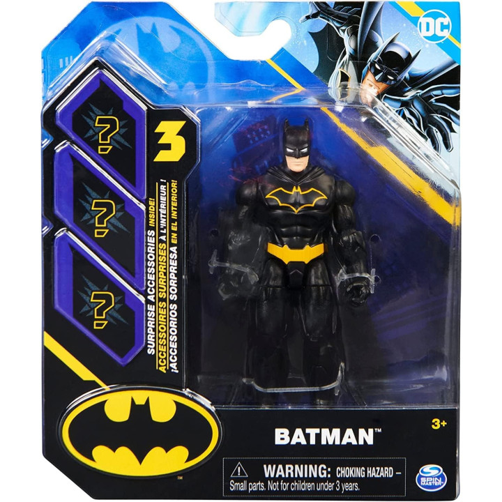 Spin Master Batman Action Figure 10 Cm + 3 Sorprese